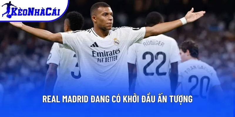 Real Madrid đang có khởi đầu ấn tượng